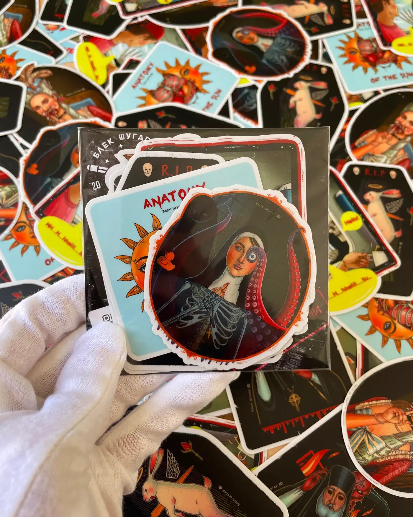 Стікер-пак «Дарк»